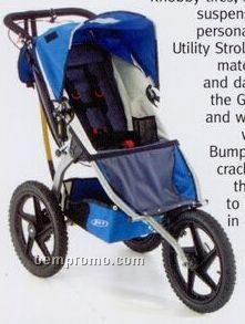 Bob Sport Utility Baby Stroller W/ Knobby Tires - Blue Or Red