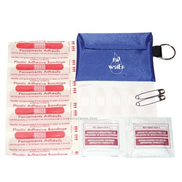 First Aid Keychain Kit