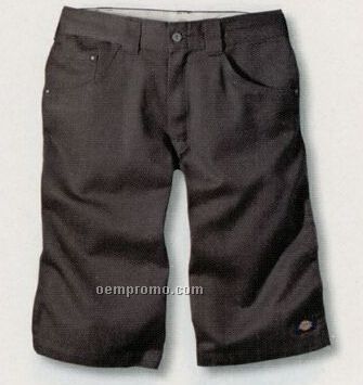 15" Relaxed Fit Washed Twill Shorts