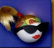 Cool Characters Deluxe Coolball Cool Diva Blonde Antenna Ball