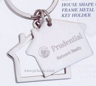 House Shape & Frame Metal Key Holder