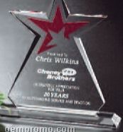 Star Gallery Crystal Guardian Award (8 1/2")