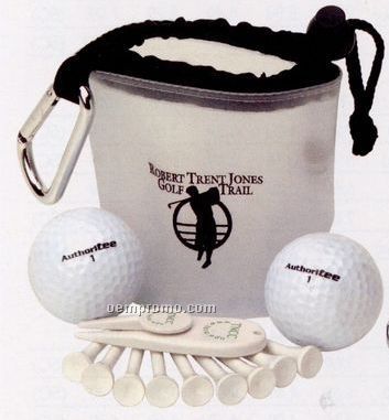 Tour Bag Golf Kit W/ 2 Eco Dixon Earth Golf Balls