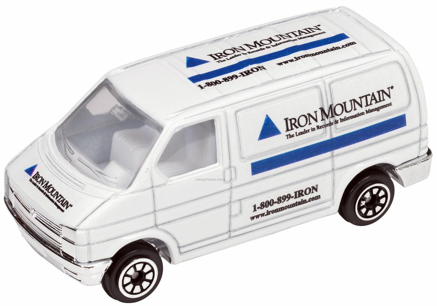White Mini Van Die Cast Mini Vehicle