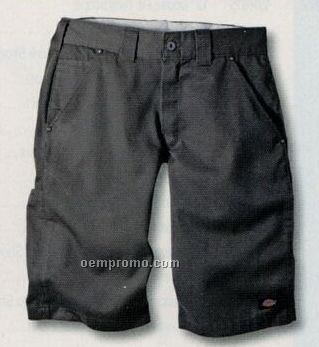 13" Regular Fit Washed Twill Shorts