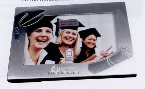 7-1/8"X5-1/8" Silver Horizontal Graduation Frame