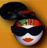 Cool Characters Deluxe Coolball Cool Diva Raven Antenna Ball