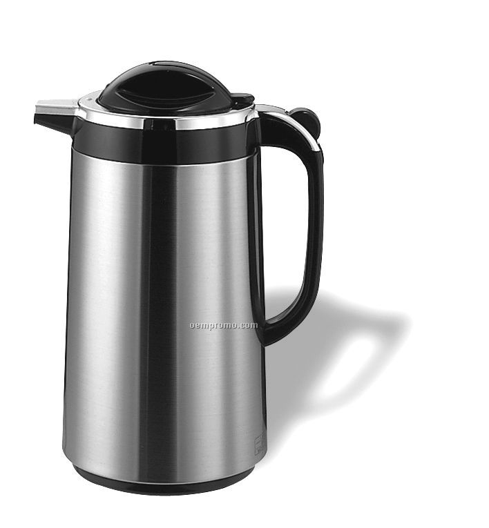 1 Liter Push N' Serve Carafe With Push Button Handle
