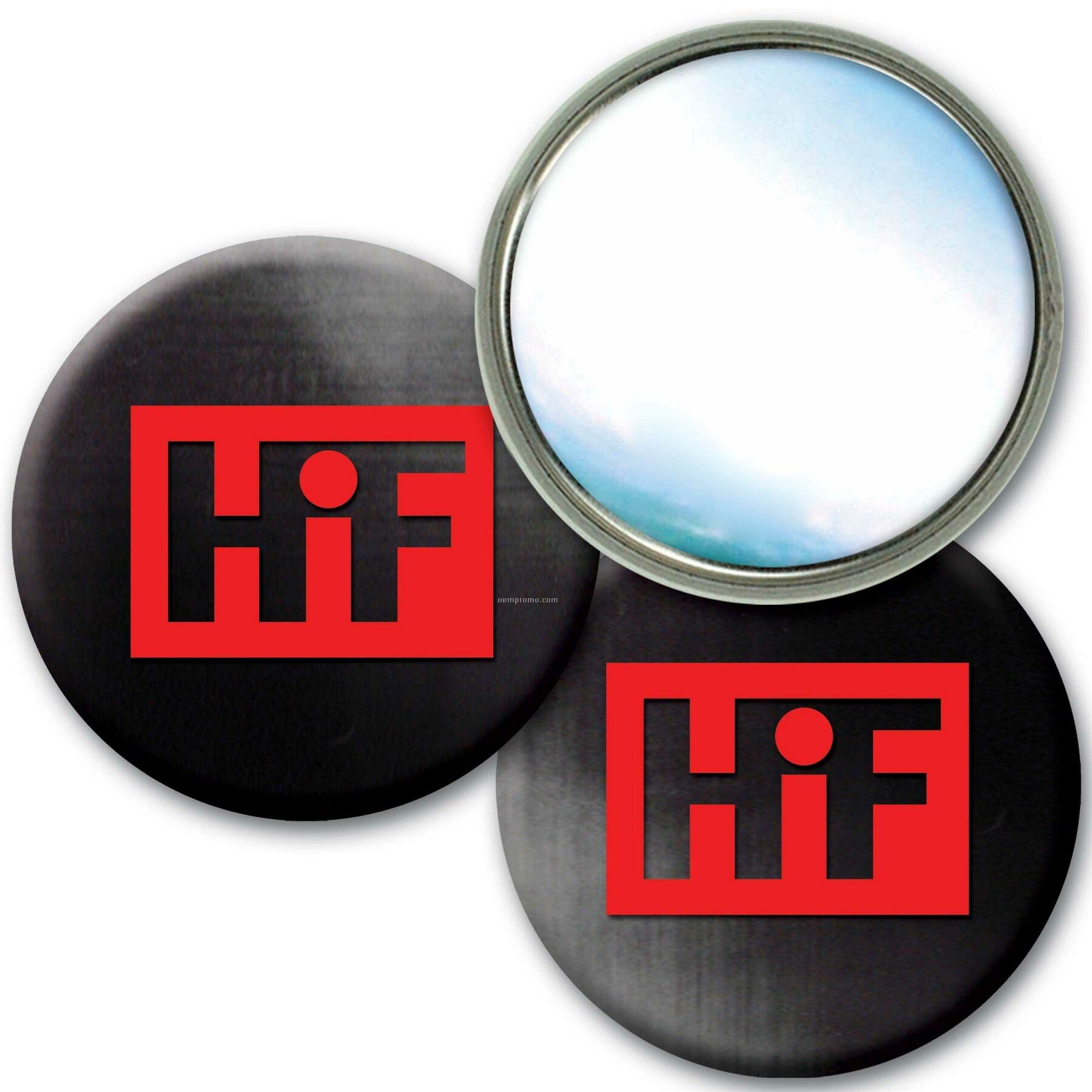 Compact Mirror Lenticular Color Changing Effect (Imprinted)