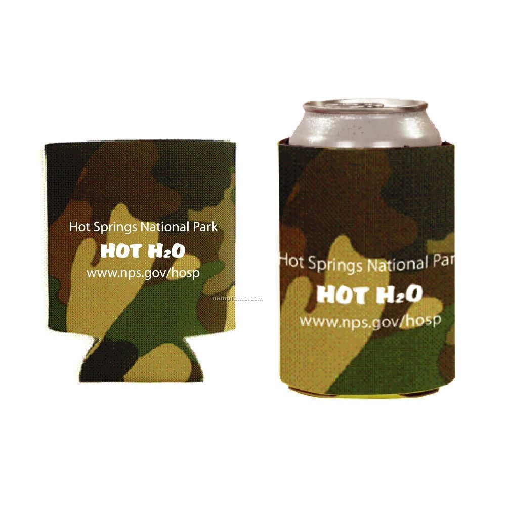 Camouflage Can Cooler