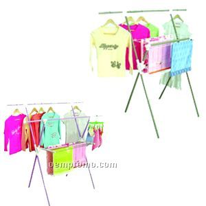 Foldable X-type Clothes Rack