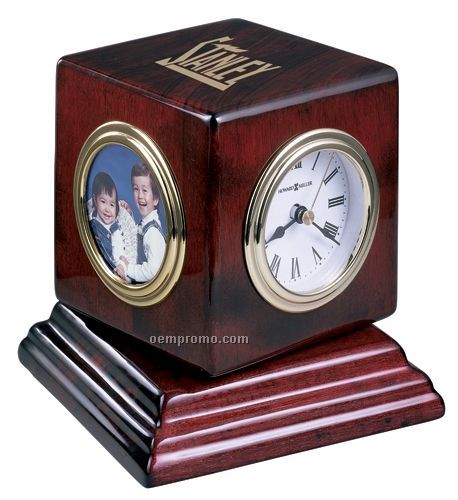 Howard Miller Reuben Clock W/ Picture Frame ( Blank)