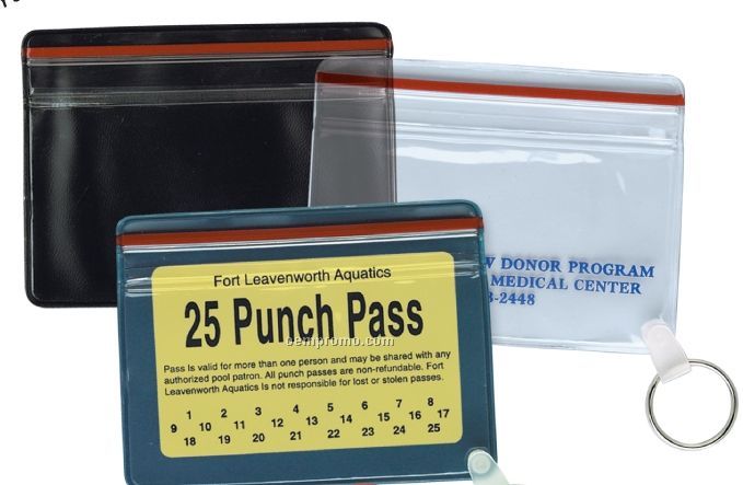 Press & Seal Waterproof Pouch Card Holder