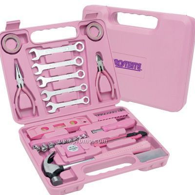 Ruff Ready 57-piece Pink Tool Set