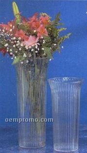 Smooth Tapered Vase (10" High)