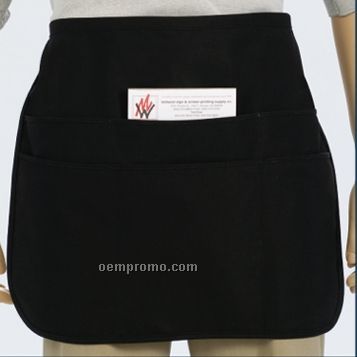 Waist Apron W/ 6 Divisional Pocket (16"X23")