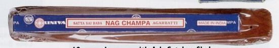 10 Gram Incense With Ash Catcher Sled Nag Champa