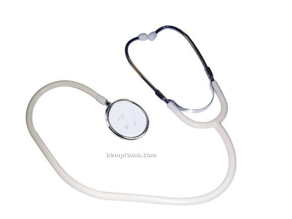 28" Dual Head Stethoscope White