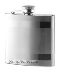 6 Oz. Mirror/ Calendered Finish Flask