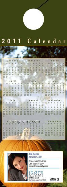 Calendar Door Hanger (4" X 11")