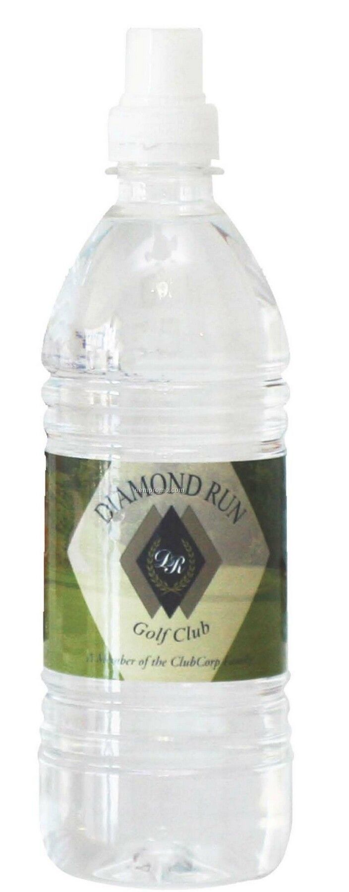 Private Labeled Bottled Water - 16.9 Oz. Sports Cap