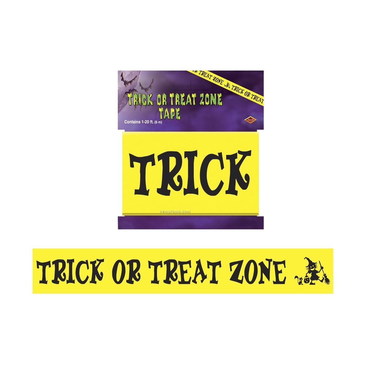 Trick Or Treat Zone Party Tape