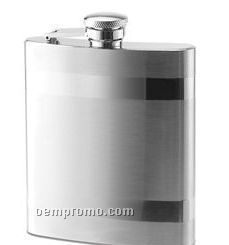 8 Oz. Mirror/ Calendered Finish Flask