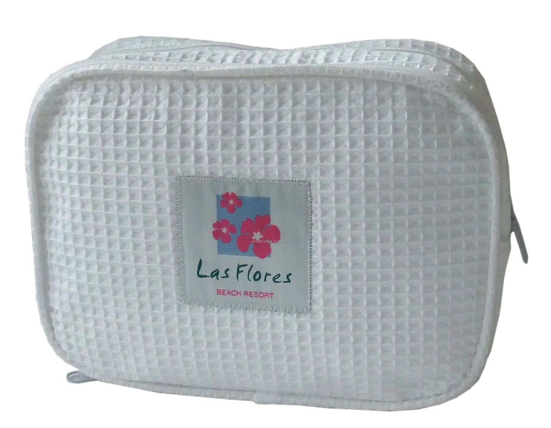 Cosmetic Bag With Elite Fabric Label