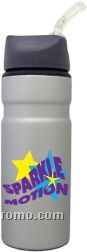 28oz. Outback Aluminum Bottle With Flip Spout And Carabineer