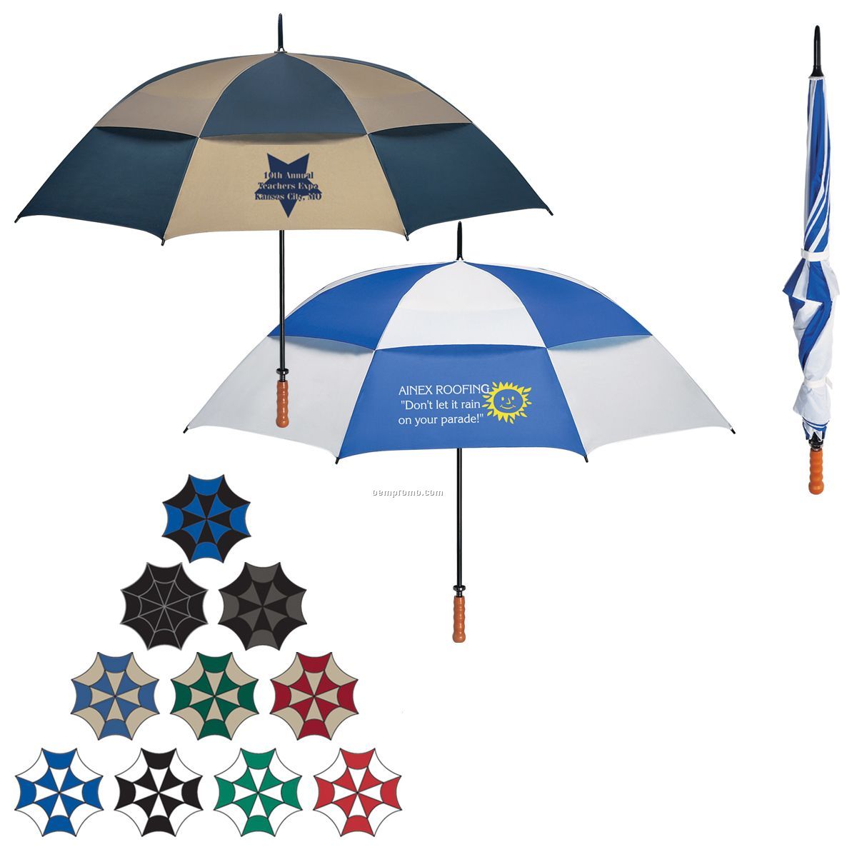 Arc Vented Windproof Umbrella