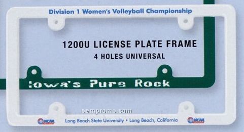 License Plate Frame (4 Hole, Universal)