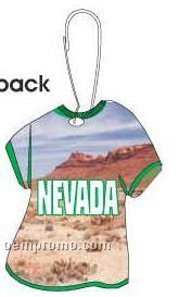 Nevada Desert T-shirt Zipper Pull