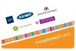 $10 Gap Options Gift Card