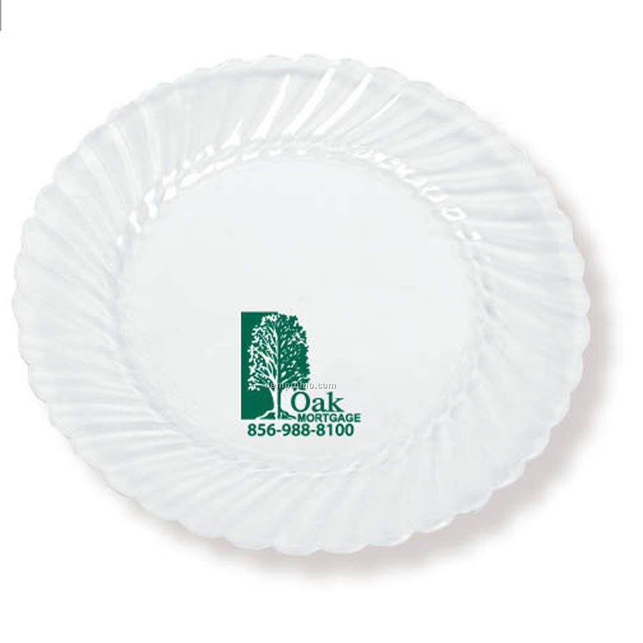 10.5" Clear Plastic Plates (Express Line)