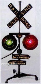 12" Electric Flashing Railroad Crossing Light