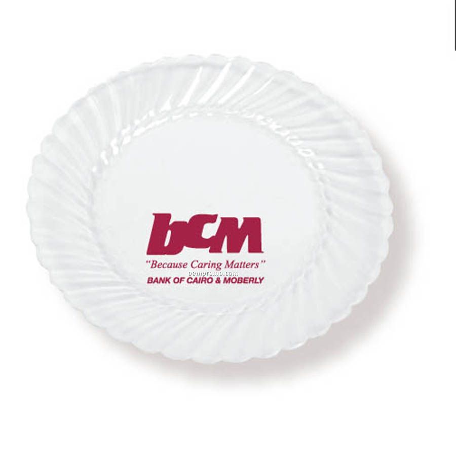 7.5" Clear Plastic Plates (Express Line)