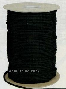 Black 550 Lb. Type III Commercial Military Paracord (600')