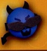 Cool Characters Deluxe Coolball Cool Little Devil Antenna Ball
