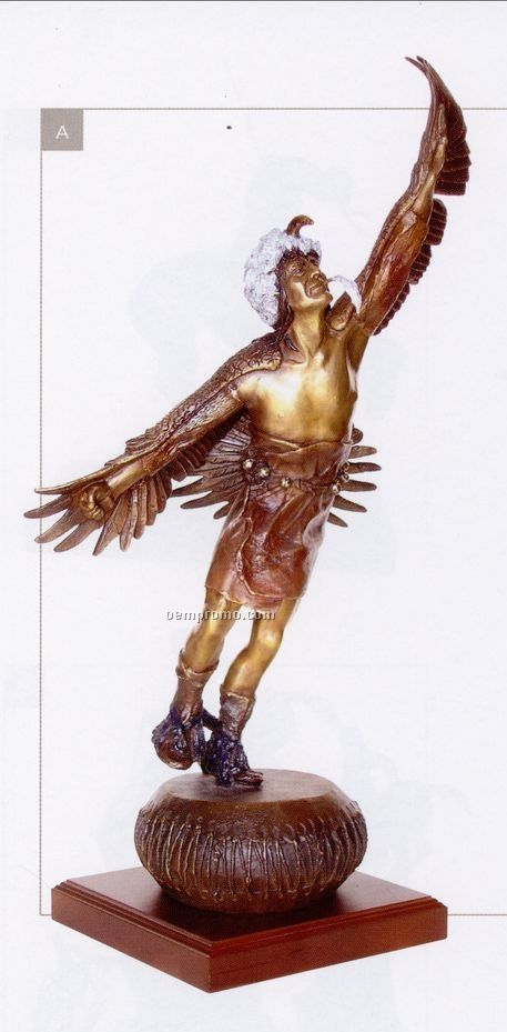 Eagle Dancer "One With The Spirit" Sculpture (24")
