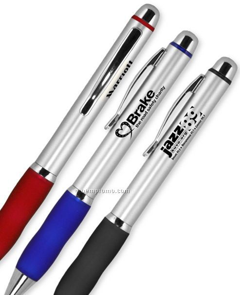 The Allure Pen W/ Colored Grip (Overseas 8-10 Weeks)