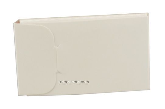 White Matchbook Style Carton (2.5"X4.3"X0.4")