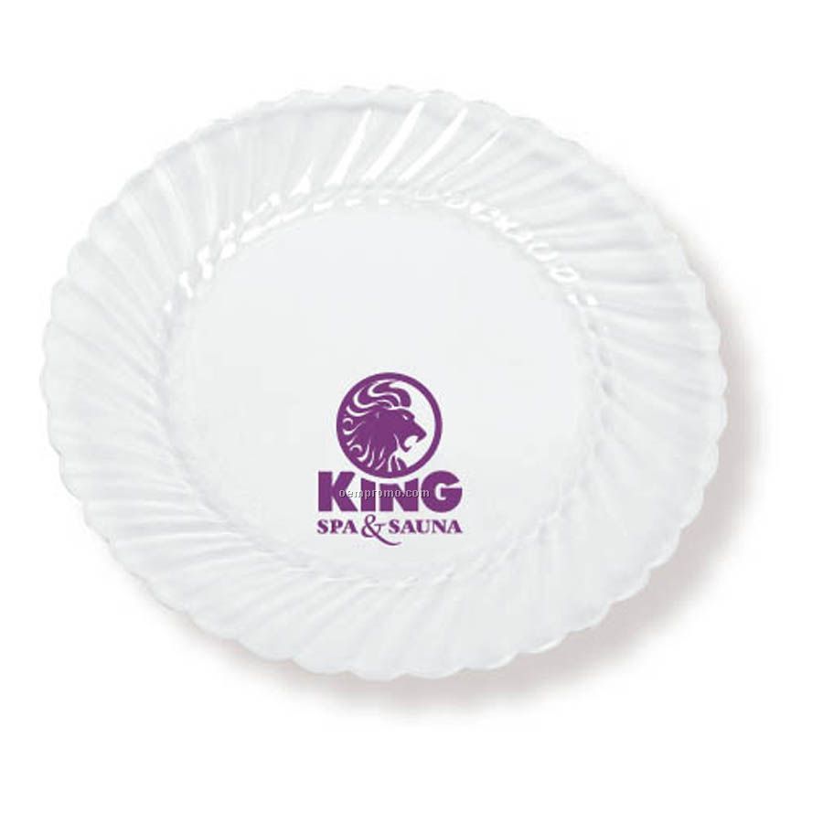 9" Clear Plastic Plates (Express Line)