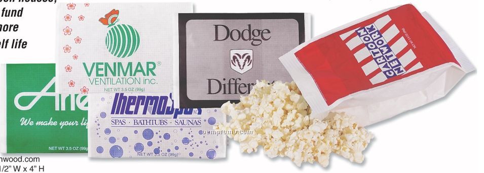 Custom Design Microwave Popcorn Pack