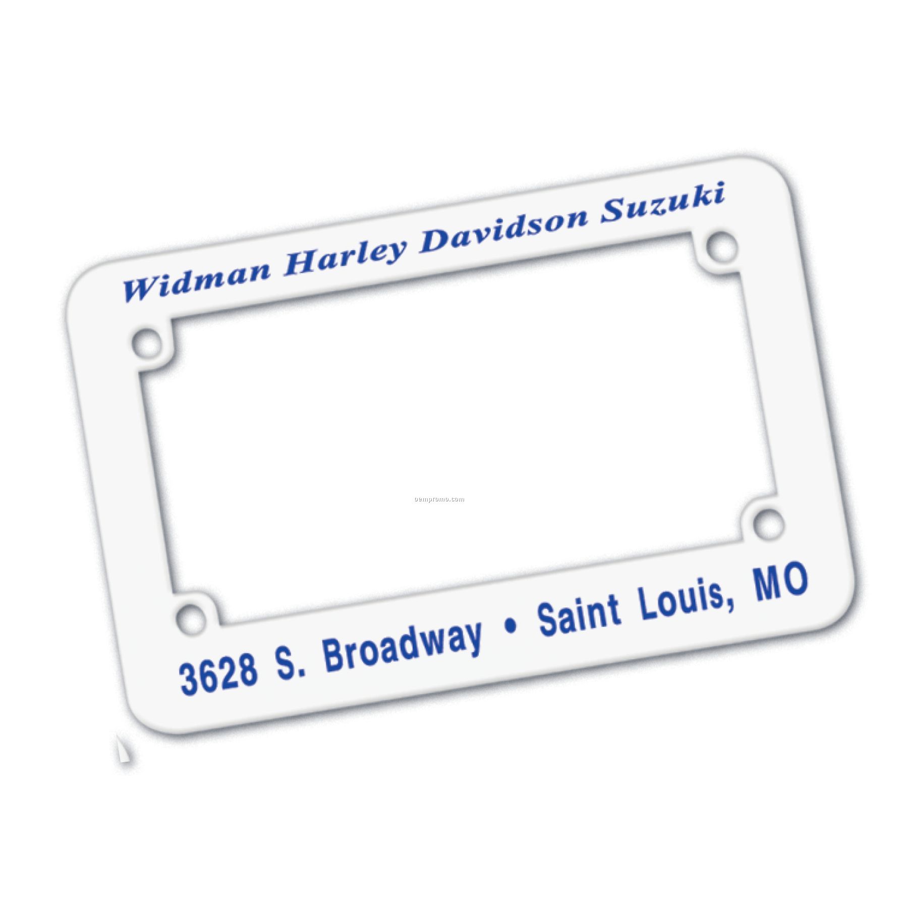 License Plate Frames - Motorcycle