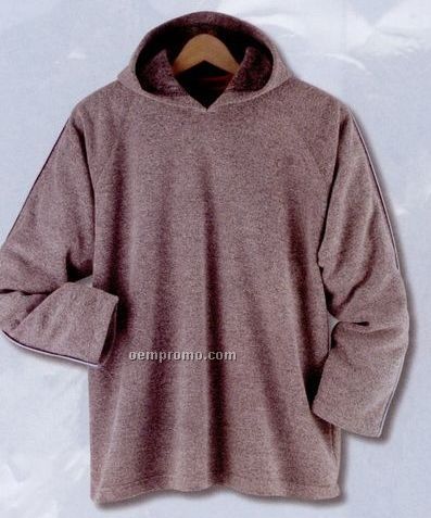 Long Sleeve Terry Fleece Hooded Sweatshirt