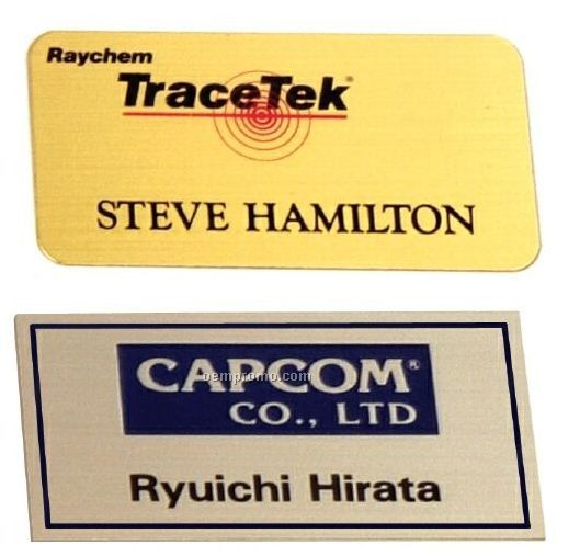 Printed Name Badges (1-1/8