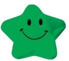 Star W/ Face Generic Stress Reliever (Economy)