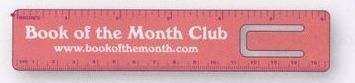 Vinyl Plastic 6" Ruler With Slot (0.015" Thick)