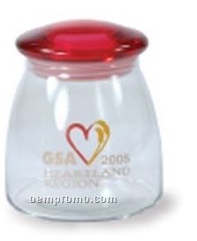 27 Oz. Colorbow Vibe Glass Candy Jar