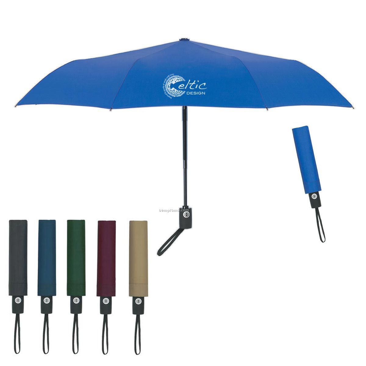Telescopic Folding Automatic Open & Close Umbrella
